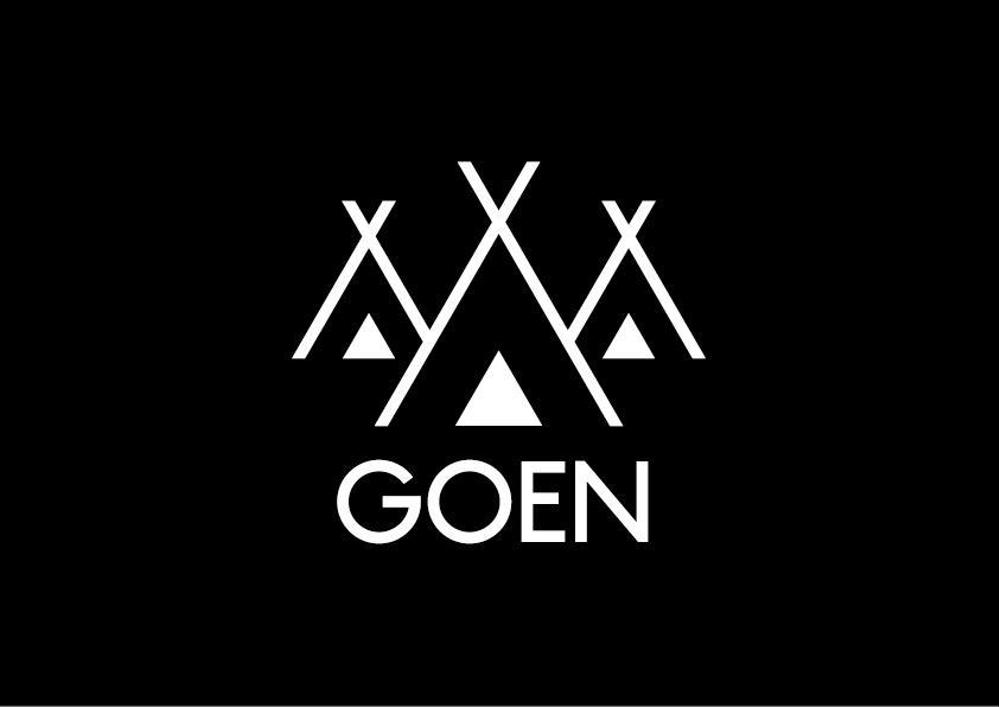 アウトドアブランド GOEN (ゴエン)のロゴ作成