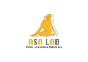 Touch BB (Touch)さんの女性専用のトレーニングジム「ASA LAB」のロゴへの提案