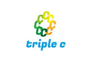 KKデザイン (elovehakkai)さんの「triple c」のサービスロゴ作成依頼への提案