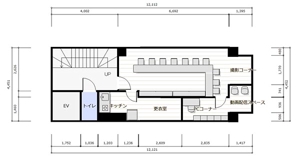 COCO (sato2013)さんの新規オープンするコンセプトカフェの内装プラン（平面図）への提案