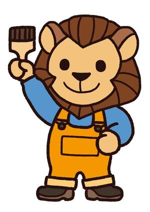 かたばみ壮治 ()さんの外壁塗装専門店「クリーンペイント」のキャラクター作成への提案