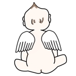 momona (momona)さんのスマホ関連グッズのデザイン　赤ちゃん天使への提案