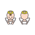 eruaru (eruaru)さんのスマホ関連グッズのデザイン　赤ちゃん天使への提案