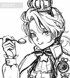 28KEY / ツバキ (28key0)さんのスイーツ大好きで知的な《Sweets王子》のキャラクターへの提案