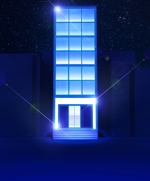 デグチマヨ (masa2014x)さんのライトアップされたビルのファサードデザインへの提案