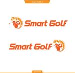 queuecat (queuecat)さんの24時間、室内型シュミレーションゴルフ練習場『Smart Golf』のロゴへの提案