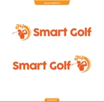 queuecat (queuecat)さんの24時間、室内型シュミレーションゴルフ練習場『Smart Golf』のロゴへの提案