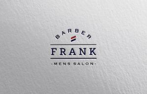 ALTAGRAPH (ALTAGRAPH)さんのメンズサロン『BARBER FRANK』のロゴへの提案