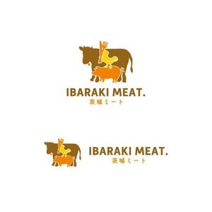 otanda (otanda)さんの＜リニューアルオープン！＞茨城県の美味しいお肉に特化したダイニングキッチンのロゴマーク制作への提案