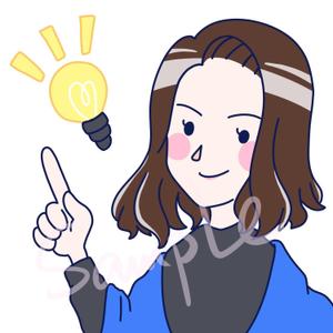 とんてぃ (bonne_nuit72)さんの東京都港区の地域情報ブログ執筆者（女性）のキャラクターデザインへの提案