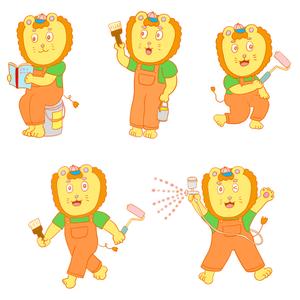 はらまき (haramakick22)さんの外壁塗装専門店「クリーンペイント」のキャラクター作成への提案