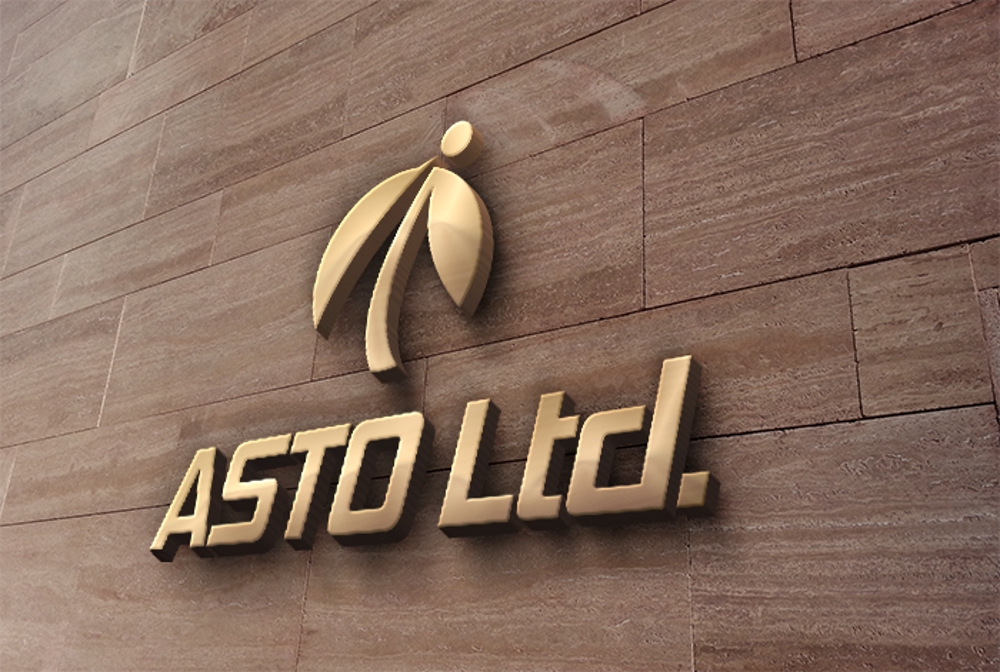 合同会社ASTO のロゴ「ASTO Ltd.」