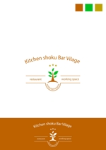 ing (ryoichi_design)さんのライブもやってラーメンも出す多目的スペースKitchen shoku Bar Villageのロゴへの提案