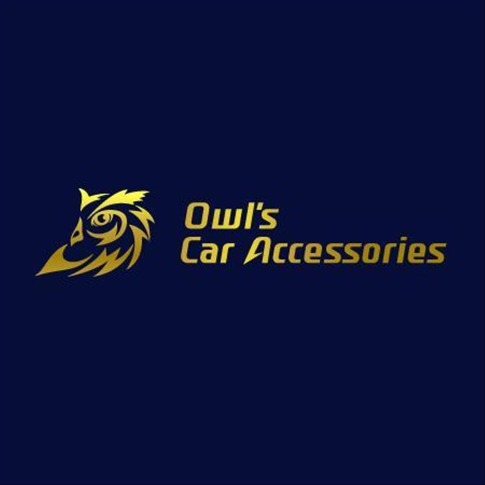 「Owl’s Car Accessories」のロゴ作成(商標登録なし)