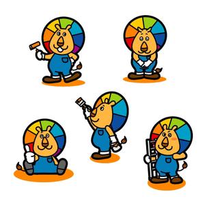 enbito (enbito)さんの外壁塗装専門店「クリーンペイント」のキャラクター作成への提案