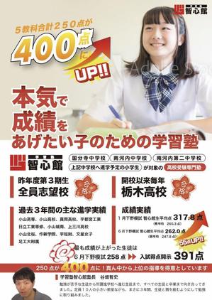 あかね (akn92)さんの学習塾の新年度募集チラシへの提案