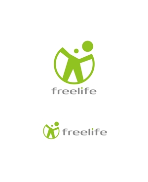 horieyutaka1 (horieyutaka1)さんの障害者支援会社『free life』のロゴへの提案