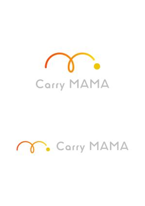 ing (ryoichi_design)さんのママが働く運送会社　社名「Carry MAMA」のロゴへの提案