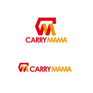 Hagemin (24tara)さんのママが働く運送会社　社名「Carry MAMA」のロゴへの提案