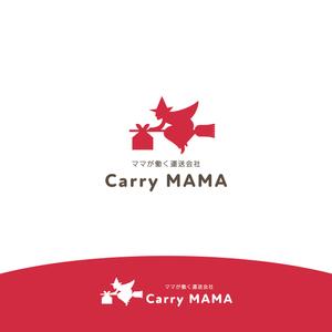 nico design room (momoshi)さんのママが働く運送会社　社名「Carry MAMA」のロゴへの提案