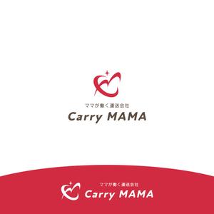 nico design room (momoshi)さんのママが働く運送会社　社名「Carry MAMA」のロゴへの提案