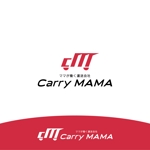 nico design room (momoshi)さんのママが働く運送会社　社名「Carry MAMA」のロゴへの提案