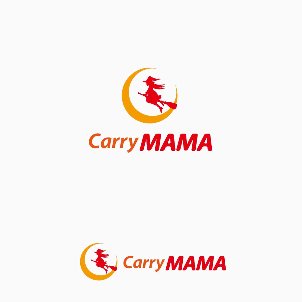 ママが働く運送会社　社名「Carry MAMA」のロゴ