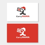 m_mtbooks (m_mtbooks)さんのママが働く運送会社　社名「Carry MAMA」のロゴへの提案
