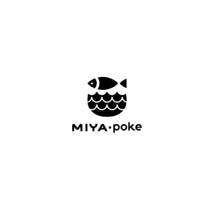HIRAISO SIMONE (uramadara-h)さんの道の駅の新店舗「MIYA-Poke」のロゴへの提案