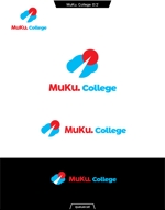 queuecat (queuecat)さんの新しい学習塾MuKu. Collegeのロゴ制作への提案