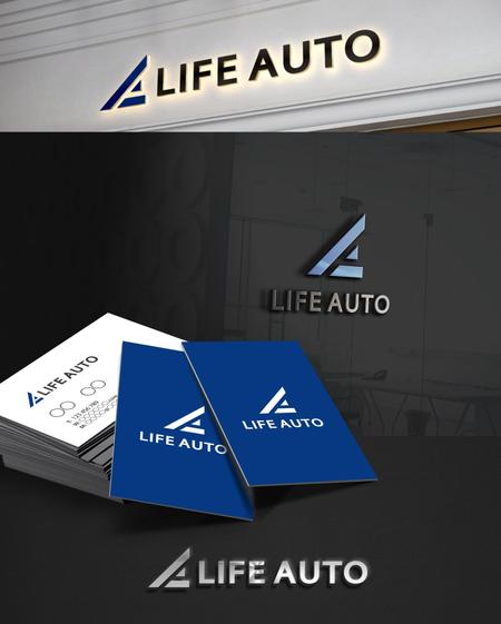 D.R DESIGN (Nakamura__)さんの自動車販売会社 ライフオート「LIFE AUTO」のロゴ作成への提案