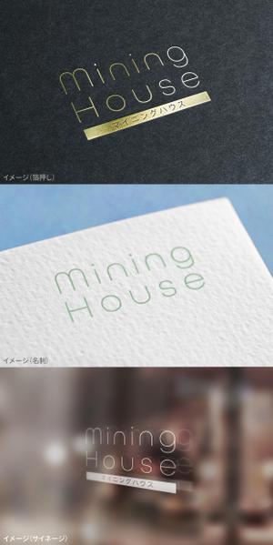 mogu ai (moguai)さんの『マイニングハウス』のロゴ作成依頼への提案