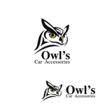 tikaさんの「Owl’s Car Accessories」のロゴ作成(商標登録なし)への提案