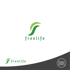 ロゴロゴ (yottofuruya)さんの障害者支援会社『free life』のロゴへの提案