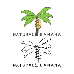 HUNA (huna-000)さんのバナナジュース専門店　ＮＥＷ　ＯＰＥＮ　ロゴデザインへの提案