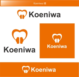 FISHERMAN (FISHERMAN)さんのスキルシェアサービス「Koeniwa」のロゴへの提案