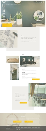 Haruka_Shimizu (haruka_shimizu12345)さんの美容室コンサルティング・設計・デザイン業のサイトのトップウェブデザイン（コーディングなし）への提案