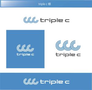 FISHERMAN (FISHERMAN)さんの「triple c」のサービスロゴ作成依頼への提案