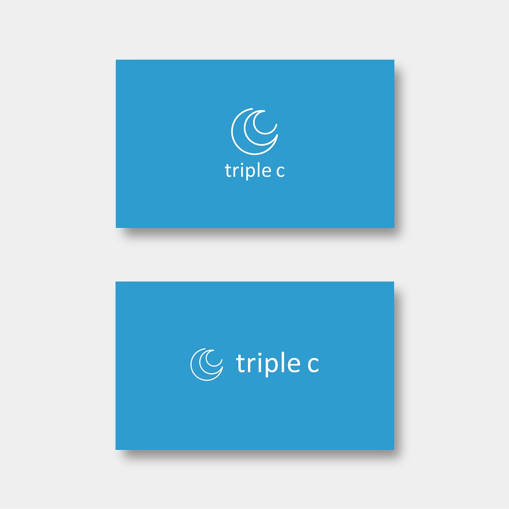 「triple c」のサービスロゴ作成依頼