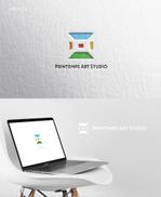 y2design (yamana_design)さんの絵画販売サイト「Printemps Art Studio」のロゴへの提案