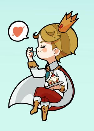 NUCA ()さんのスイーツ大好きで知的な《Sweets王子》のキャラクターへの提案