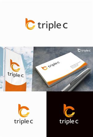 eldordo design (eldorado_007)さんの「triple c」のサービスロゴ作成依頼への提案