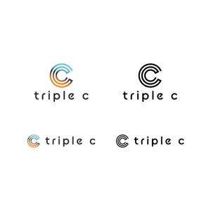 BUTTER GRAPHICS (tsukasa110)さんの「triple c」のサービスロゴ作成依頼への提案