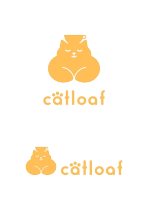 ing (ryoichi_design)さんのカフェ「catloaf cafe」のロゴ（商標登録予定なし）への提案