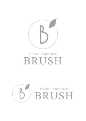 ing (ryoichi_design)さんのフィットネスジム兼エステ「BRUSH（ブラッシュ）」のロゴへの提案