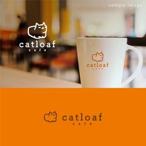 smoke-smoke (smoke-smoke)さんのカフェ「catloaf cafe」のロゴ（商標登録予定なし）への提案