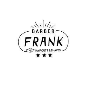 PULYM DESIGN (youzee)さんのメンズサロン『BARBER FRANK』のロゴへの提案