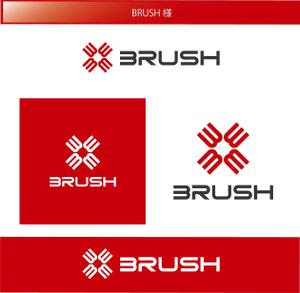 FISHERMAN (FISHERMAN)さんのフィットネスジム兼エステ「BRUSH（ブラッシュ）」のロゴへの提案