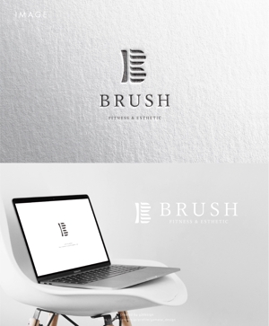 y2design (yamana_design)さんのフィットネスジム兼エステ「BRUSH（ブラッシュ）」のロゴへの提案