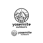 ririri design works (badass_nuts)さんのアウトドアグッズ『yosemite outdoors』のロゴマークへの提案